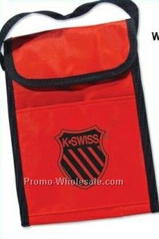 Red Insulated Lunch Bag