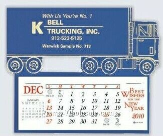 Semi-truck Easy Stick Calendar
