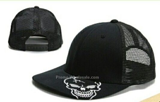 Skull Visor Classic Mesh Trucker's Cap