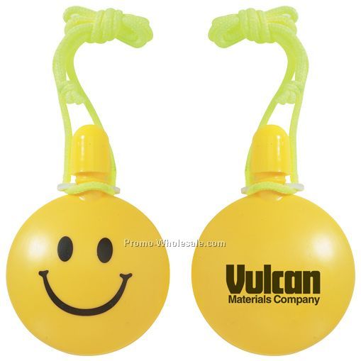 Smiley Face Bubble Tote Container