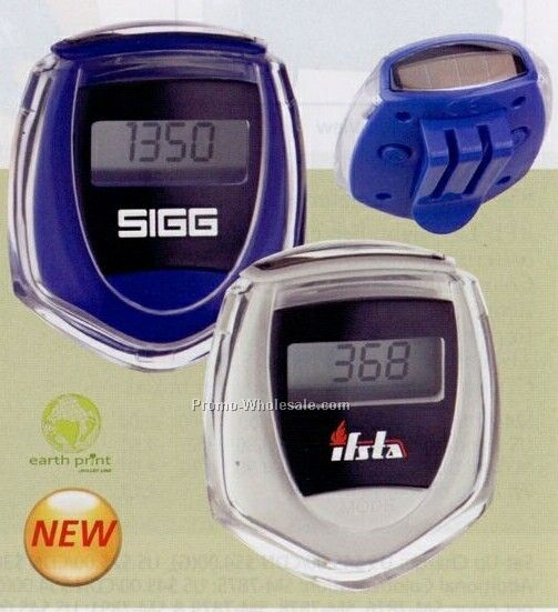 Solar Powered Pedometer