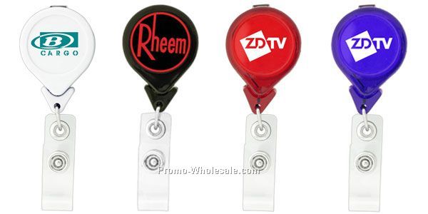 Tear Drop Retractable Badge Holder (12-15 Day Service)