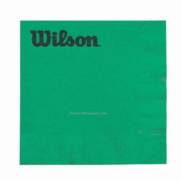 The 500 Line Colorware Emerald Green Luncheon Napkins