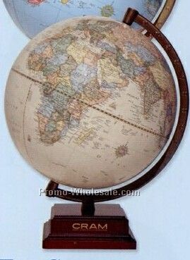 The Captain Antique World Globe