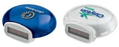 Translucent Bubble Solar Pedometer