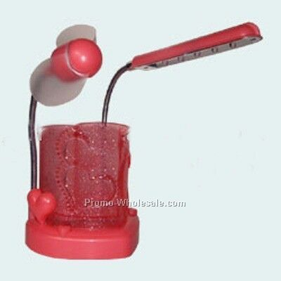 USB Light With Pen Holder