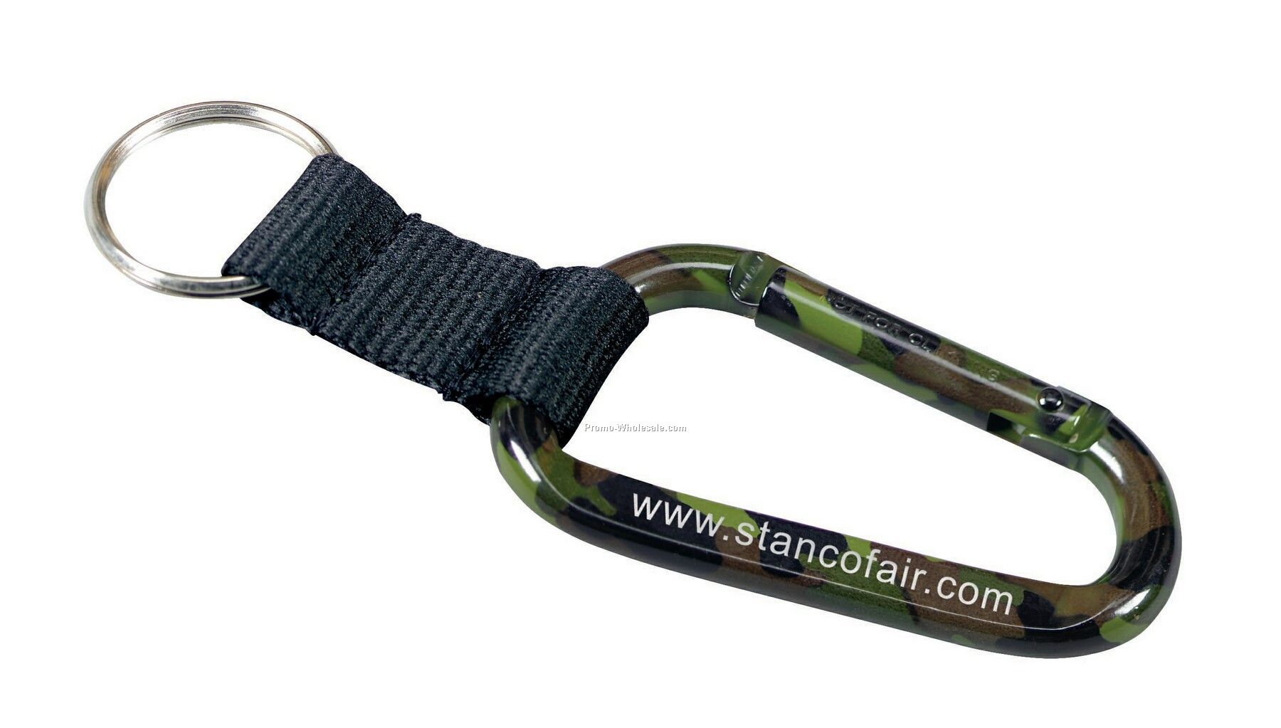 V-line Camouflage Carabiner