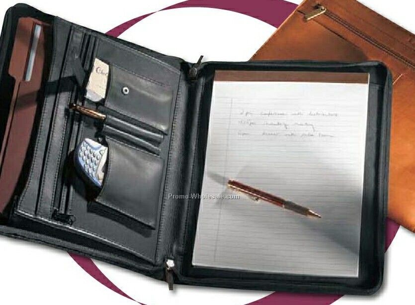 Vaqueta Napa Leather Padfolio