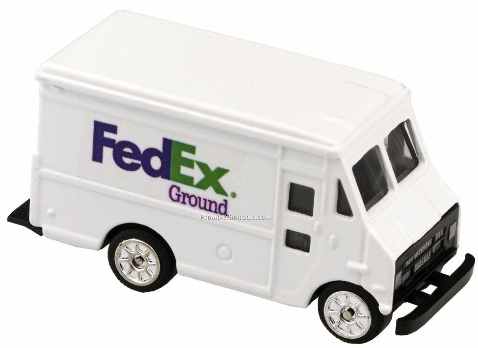 White Panel Truck Die Cast Mini Vehicles - 3 Day