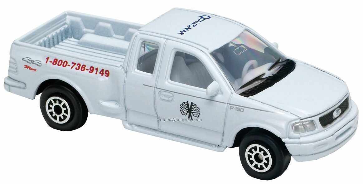 White Pickup Die Cast Mini Vehicles