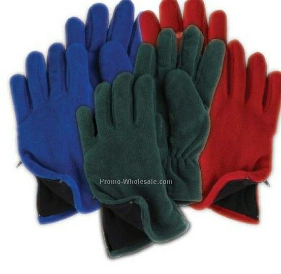 Wolfmark Royal Fleece Zip Glove