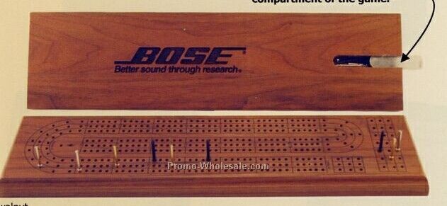 Wood Cribbage Board