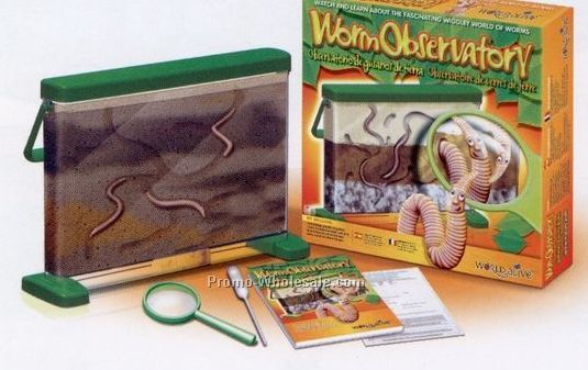 World Alive Worm Observatory Habitat Kit