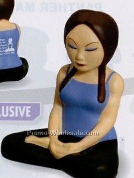 Yoga Girl Squeeze Toy