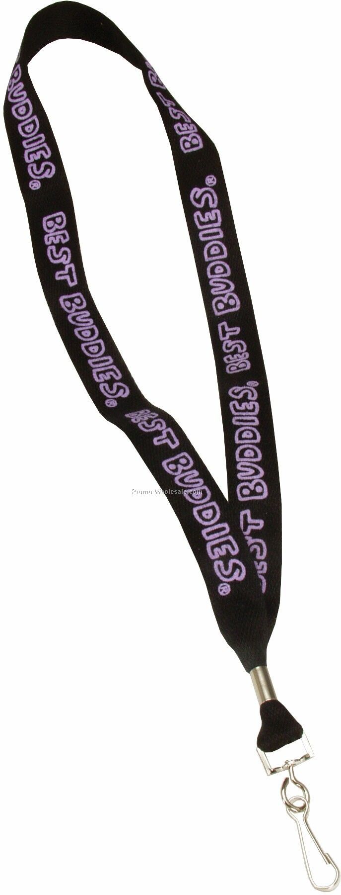 1" One Ply Cotton Lanyards - Next Day