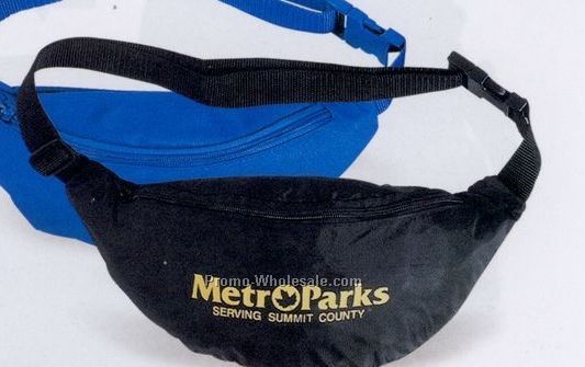 10"x5" 1 Pocket Polyester Fanny Pack