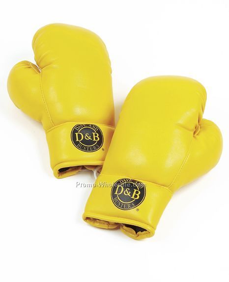 10"x5"x4" Yellow 10 Oz Kids Boxing Gloves