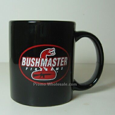 11 Oz Black Ceramic Mug