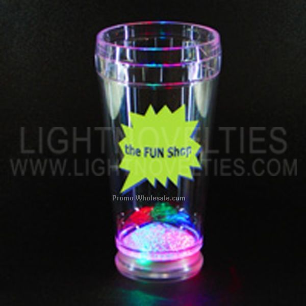 12 Oz. Light Up Color Change Pilsner Glass