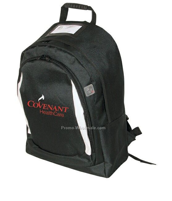 12"x16.5"x7" Backpack With Hidden Mp3 Player Pocket