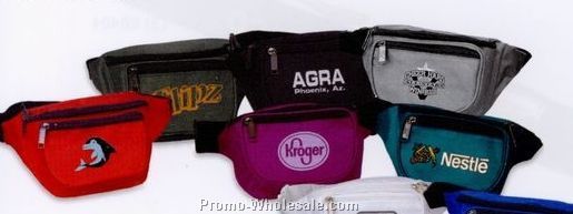 12"x5-3/4"x2-1/2" Classic 3 Pocket Fanny Pack