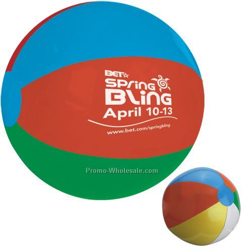 16" Multi-color Beach Ball