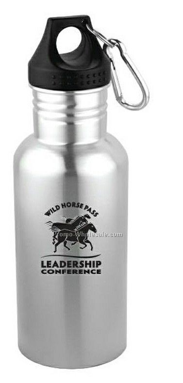 16 Oz. Stainless Steel Sport Bottle