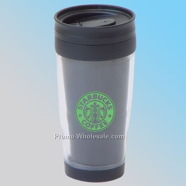 16 Oz Acrylic Paper Insert Tumbler Mug-minimum Order Is 2000!