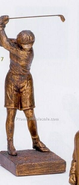 18" Female Golf Driver Sculpture