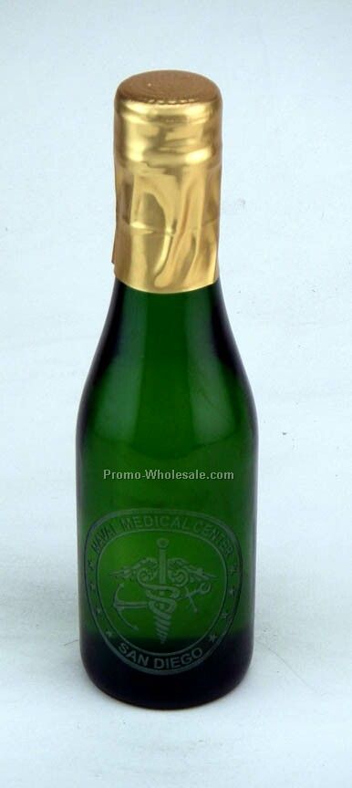 187 Ml Custom Etched Champagne Woodbridge, Ca 1 Paint Fill