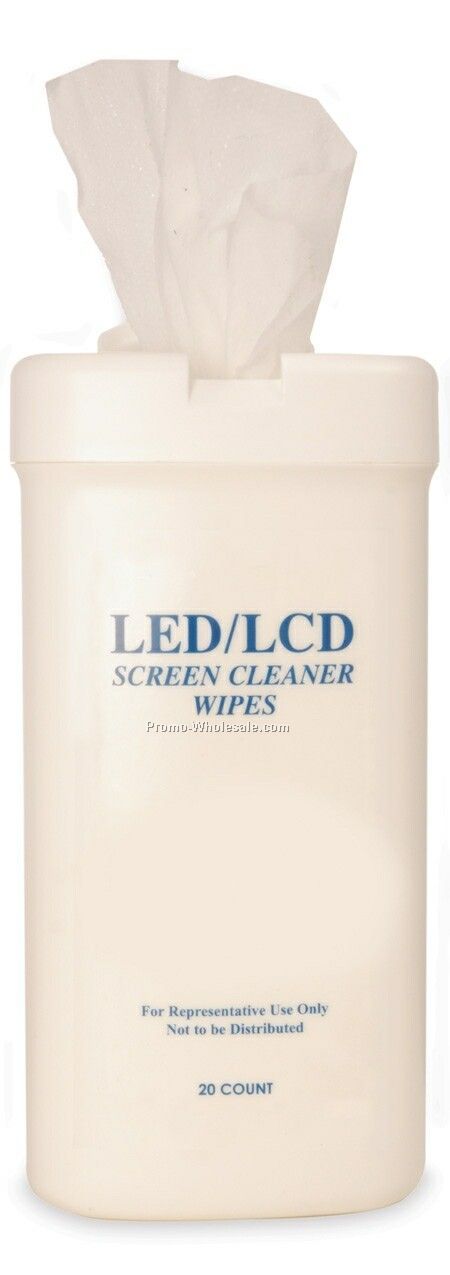 20 Count LED/Lcd Screen Cleaner Wipes