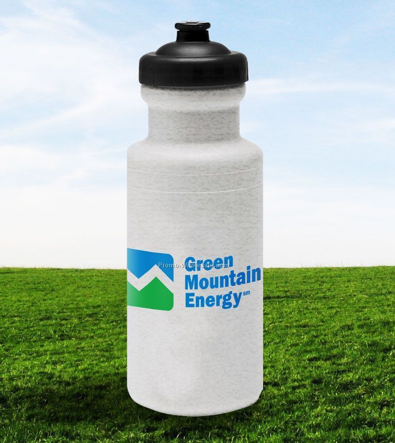 20 Oz. Recycled Bike Bottle With Push-pull Cap (2 Day Rush)
