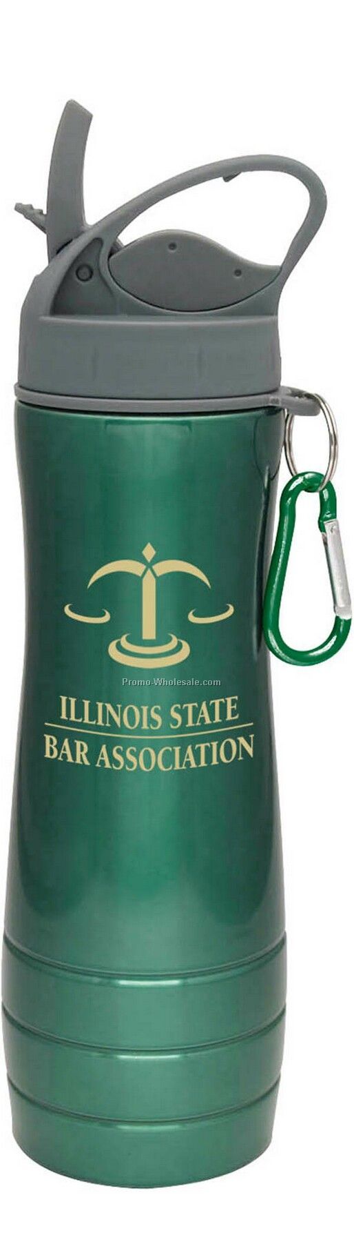 25 Oz. Maui Stainless Steel Bottle (Green)