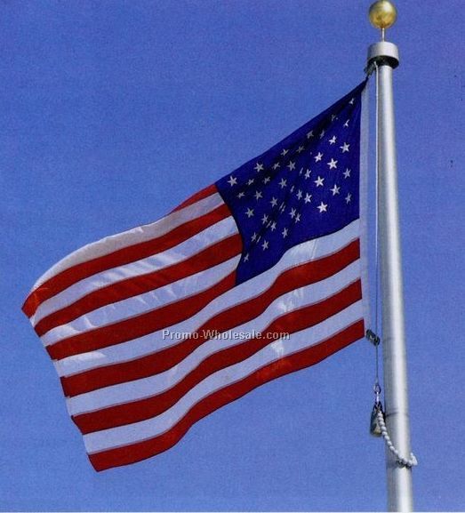 25' Signature Series Aluminum Flagpole Package With Internal Halyard