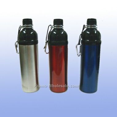 26 Oz Stainless Sports Bottle (Tuff Tank) - Screened