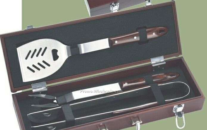 3 Piece Executive Barbecue Set