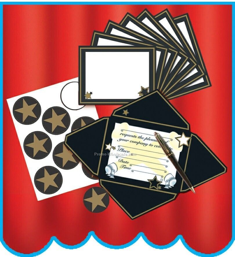 4"x6" Awards Night Invitations & Seals