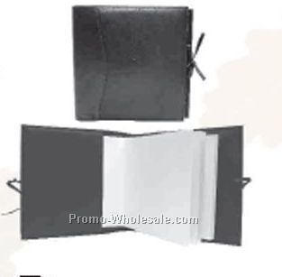 4"x6" Dark Brown Stone Wash Cowhide 160-photo Album