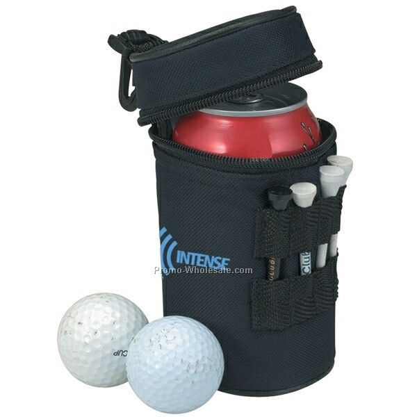 5-1/2"x2-3/4" One Can Golf Cooler Bag (Imprinted)