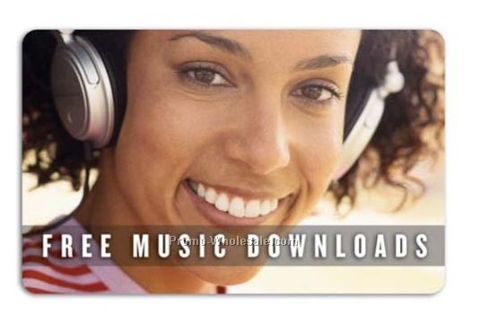 5 Songs Music Download Card