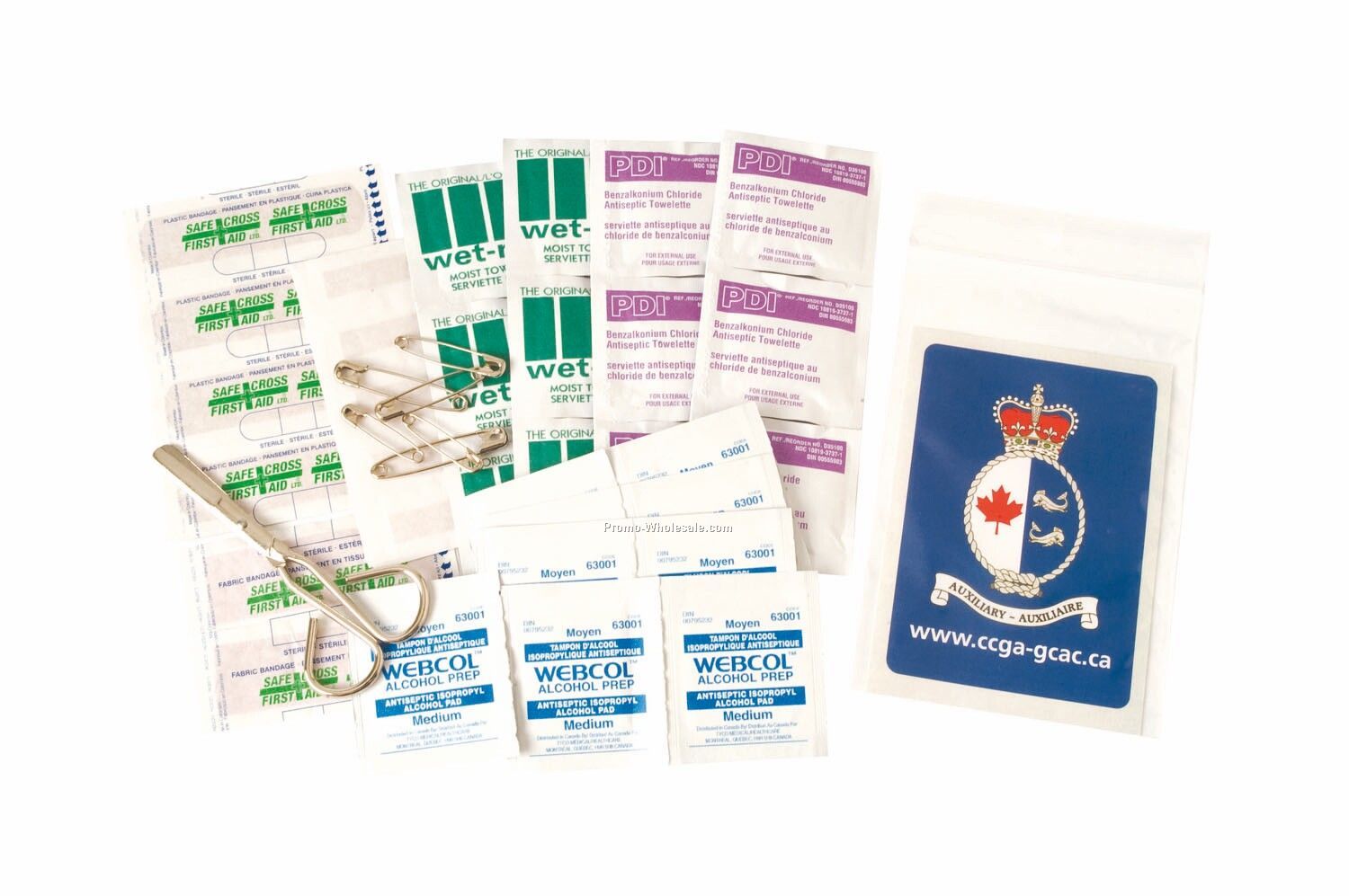 51 PC First Aid Kit (Imprinted)