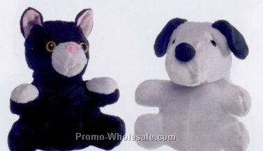 7" Reversible Cat / Dog Puppet