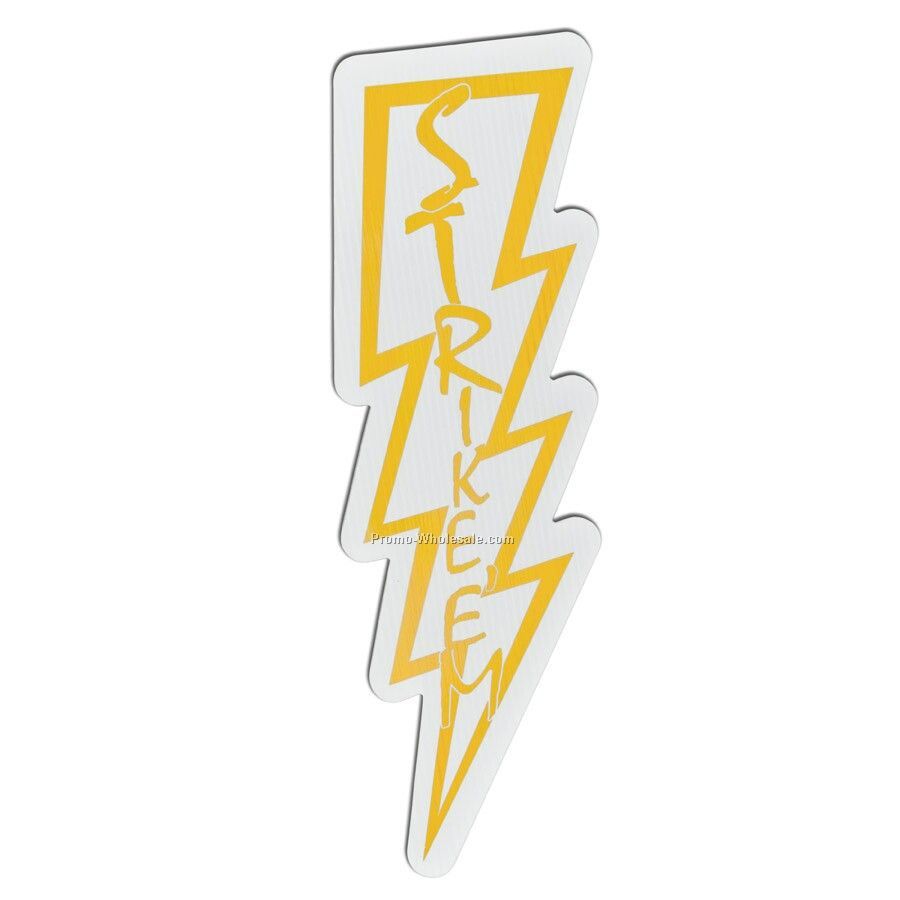 7"x18" Lightning Spirit Sign