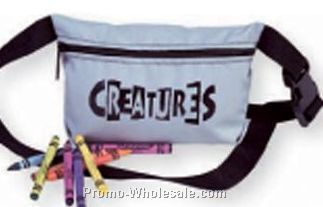 7"x5"x1-1/2" 600d Poly Children's Waist Pack