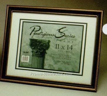 8-1/2"x11" Prestigious Document Frame (Black)