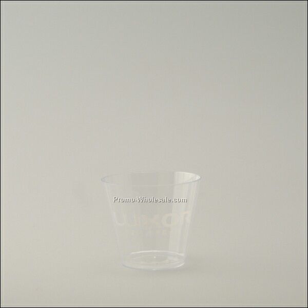9 Oz. Clear Fluted Rocks Cup