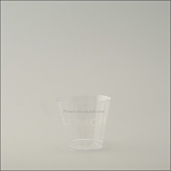 9 Oz. Clear Fluted Rocks Cup