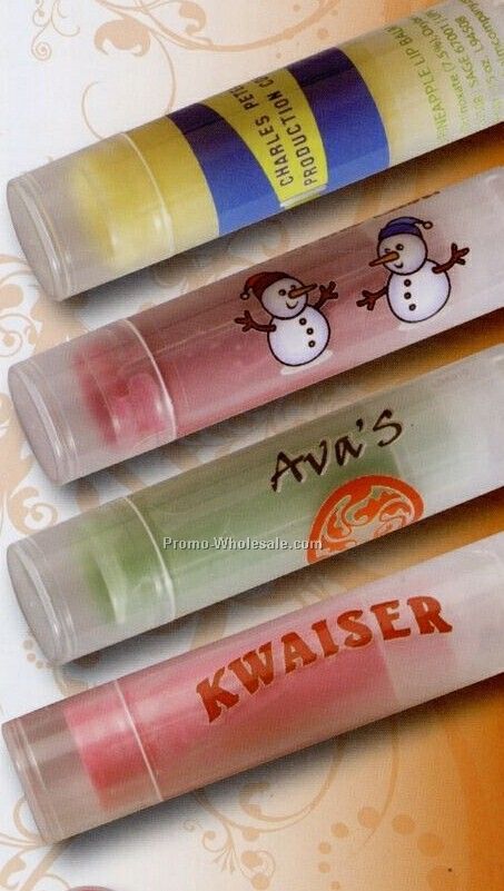 Acai Berry Flavor Spf15 Lip Balm W/ Standard Clear Cap