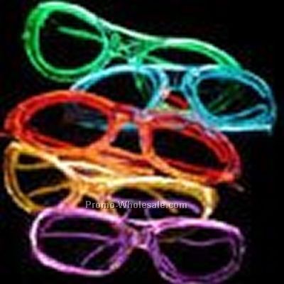 Adult Light Up LED Glasses - Yellow