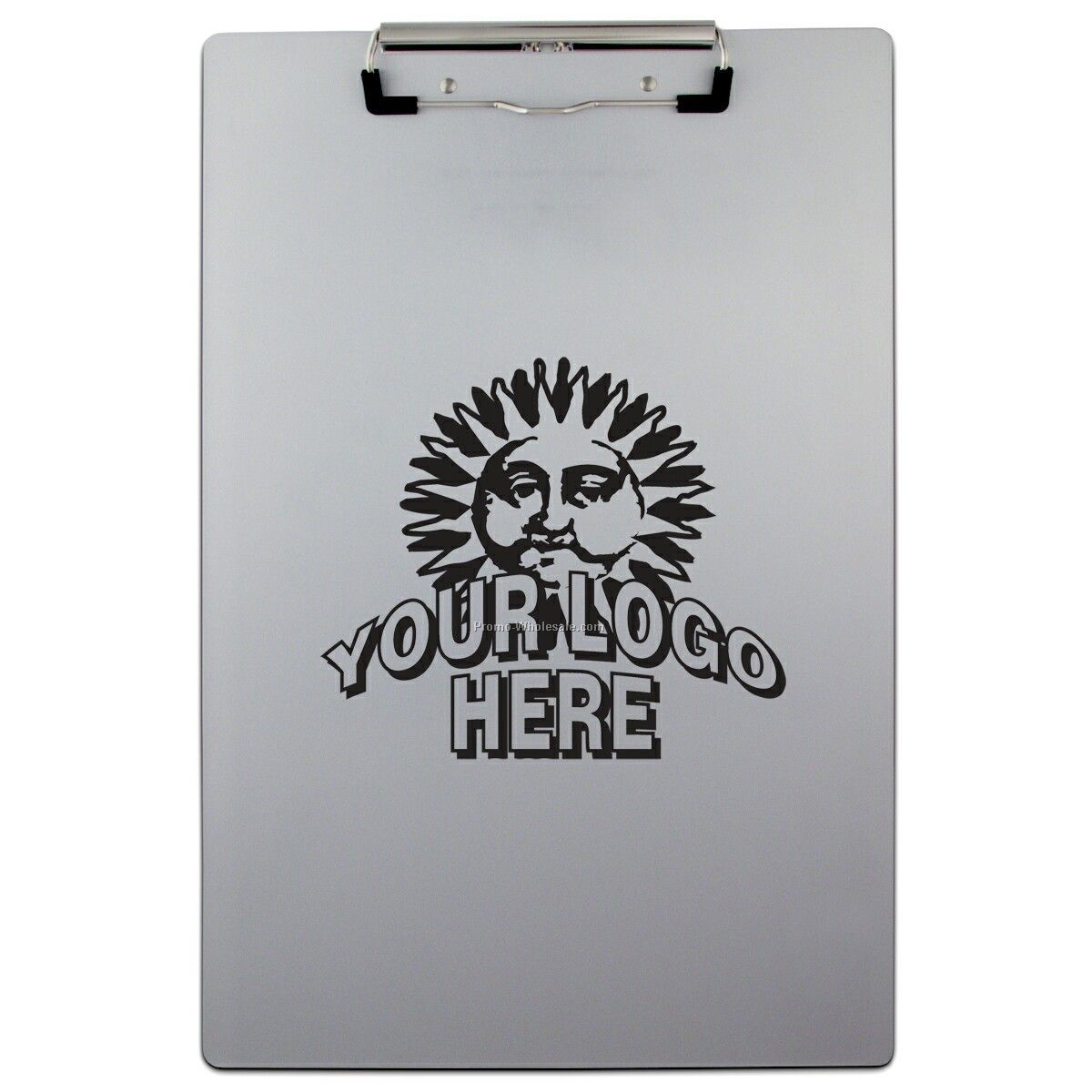 Aluminum Legal Size Clipboard With Low Profile Clip